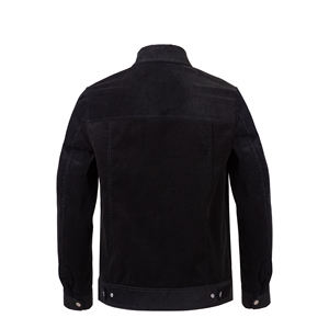 Turn Down Collar Bomber Jacket Hombres Slim Fit Algodón Bomber Chaquetas Pana Overshirt Camisa Chaqueta Hombres 2025 - Product Image 3