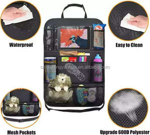 Organisateur <span class=keywords><strong>de</strong></span> siège <span class=keywords><strong>de</strong></span> voiture, jouet, <span class=keywords><strong>iPad</strong></span>, bouteille, collations, livres, sac <span class=keywords><strong>de</strong></span> rangement pour voiture en Oxford - Product Image 4