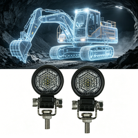 Luz de Trabajo LED OEM/ODM |   IP67, Aprobado por E-Mark, 360 °   Soporte Ajustable para Equipos Agrícolas y de Trabajo Pesado