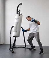 Support de sac lourd en acier sur pied support de sac de sable de boxe avec crochet pour sacs suspendus support de plate-forme polyvalent