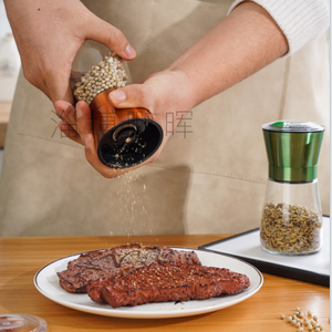 Juego <span class=keywords><strong>de</strong></span> molinillo <span class=keywords><strong>de</strong></span> <span class=keywords><strong>sal</strong></span> y pimienta <span class=keywords><strong>de</strong></span> 6oz, coctelera <span class=keywords><strong>de</strong></span> vidrio con cabezal <span class=keywords><strong>de</strong></span> color, Salero y pimentero recargable <span class=keywords><strong>de</strong></span> uso diario - Product Image 6