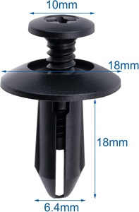 W706092-S300 w706092s300 6508197aa 6508197-aa lá chắn nhiệt <span class=keywords><strong>push</strong></span>-loại lưu giữ cho <span class=keywords><strong>Chrysler</strong></span> cho Ford - Product Image 4