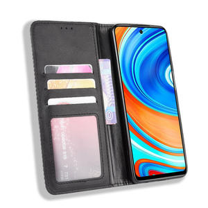 Étui de téléphone en cuir PU pour Poco M2 <span class=keywords><strong>Pro</strong></span> <span class=keywords><strong>Redmi</strong></span> <span class=keywords><strong>Note</strong></span> 9S/<span class=keywords><strong>Pro</strong></span>/<span class=keywords><strong>Pro</strong></span> Max pliable <span class=keywords><strong>Flip</strong></span> Lanyard Wallet Mobile Cover - Product Image 3