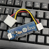 IDE/SATA 40Pin Disk ke SATA Female Converter Adapter PCBA untuk Desktop & Hard Disk Drive 3.5" dengan Kabel Data 7Pin-SATA