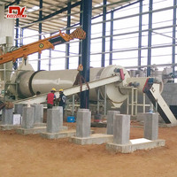Séchoir rotatif à tambour pour fibres de coco, machine de séchage de fibres de coco à économie d'énergie