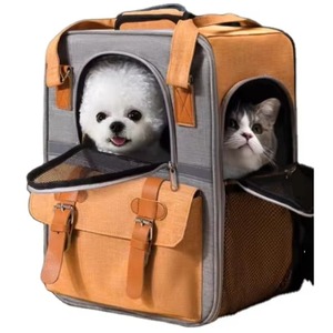 Muestra gratuita de mochila para perros, bolsa de transporte para mascotas con malla para perros pequeños, gatos y cachorros, mochila cómoda para gatos - Product Image 6