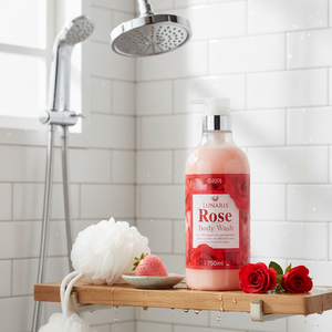 Gel Douche Hydratant Lunaris Strawberry K-Beauty / Nettoyant Corps Peau Élastique 750ml Fabriqué en Corée Cosmétiques Coréens - Product Image 3