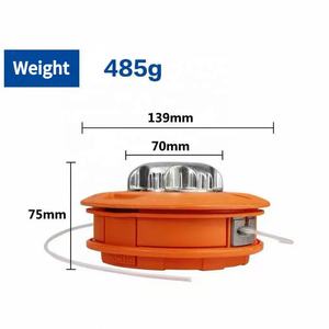 Tête de débroussailleuse universelle en aluminium M10*1.25 à coupe automatique, pièces d'outillage électrique, tête de coupe pour débroussailleuse, pièces de rechange - Product Image 2