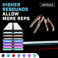 Prix usine personnalisé gonflable Airtrack équipement PVC Tumbling Gym Mat Air Track pour la gymnastique tailles 3m/4m/5m/6m/8m/10m/12m