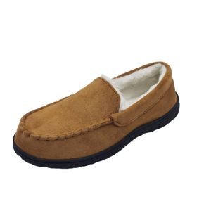 Kış ayakkabı düz yeni kalın kapalı ev kaymaz çok yönlü ev kabarık terlik sıcak peluş terlik erkekler için - Product Image 5