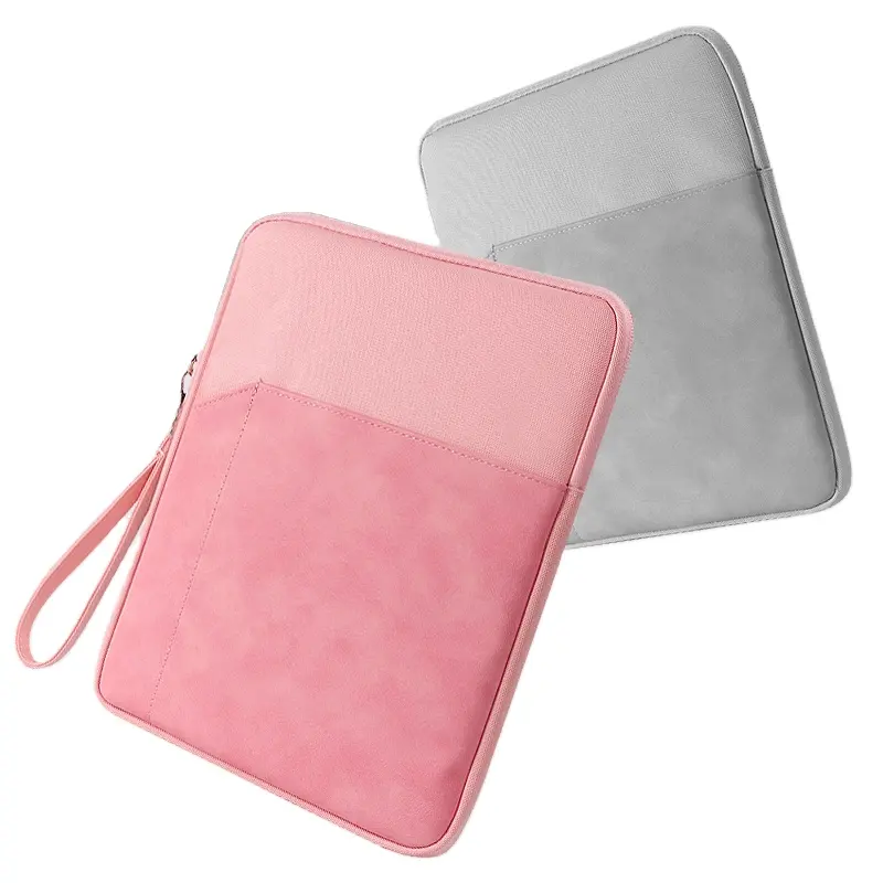 Maliyet etkin kalınlaştırmak koruyucu Laptop Notebook çantası dizüstü bilgisayar kabarık kol Tablet kol kapağı çantası iPad mini için 6 9.7 Air1/2