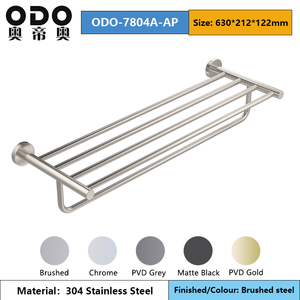 Bán buôn thép không gỉ chải phòng tắm phần cứng Set 78 Series Wall Mount Rack khăn giấy cuộn chủ phụ kiện phòng tắm - Product Image 2