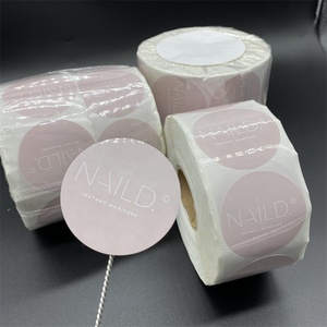 Tùy Chỉnh Vòng Giấy Logo In Ấn Nhãn Dán, Màu Seal Sticker In Ấn Thông Tư Logo Sticker CuộN - Product Image 2