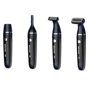 Vanhong 4 en 1 recargable eléctrico impermeable cuerpo ingle pelo Trimmer hombres máquina de aseo <span class=keywords><strong>para</strong></span> hombres - Product Image 1