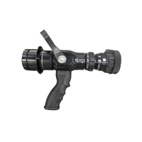 Lance d'incendie standard, équipement de lutte contre l'incendie, pulvérisation portable jet et brouillard 150-350 LPM, conforme aux normes de sécurité