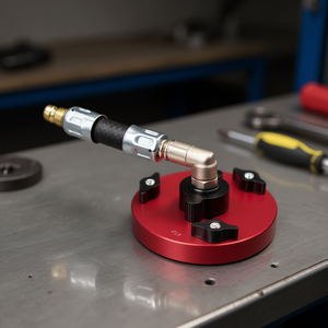 ขั้วต่ออัตโนมัติ N1 รุ่น 2847 ฐานแม่เหล็กสีแดงพร้อมแขนปรับได้เพื่อการจัดตำแหน่งที่แม่นยำ - Product Image 3