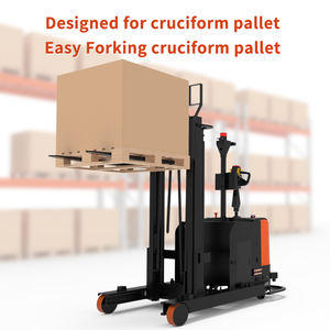 1200kg無人パレットスタッカーリフト高さカスタマイズ可能な自律型屋内のみ自律型新世代自律型フォークリフト - Product Image 3