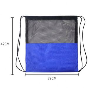 Portable Oxford <b>Drawstring</b> <b>Backpack</b> Outdoor Sports Mesh Breathable Bag Unique Items Bag With Custom Advertising Gift - Product Image 2