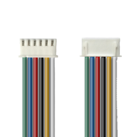 Arnés de cableado automotriz de 6 pines, conector de cable eléctrico de 6 núcleos con conductor de cobre para ensamblaje de sistemas de energía de vehículos