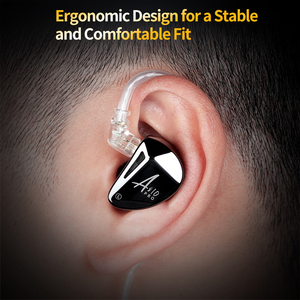 <span class=keywords><strong>KZ</strong></span> <span class=keywords><strong>AS10</strong></span> <span class=keywords><strong>PRO</strong></span> 5BA IEM écouteurs intra-auriculaires HiFi avec câble plaqué argent pour audiophiles musiciens - Product Image 6