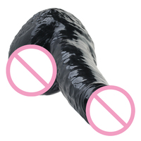 Jouets sexuels géants les moins chers, gode à ventouse, gode dragon en PVC réaliste pour femmes, naturel, 21 cm