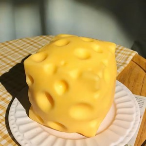 Juguete Gigante de Queso para Apretar, Tamaño Extra Grande, Juguete Sensorial de Queso, Bola de Ventilación Moldeable de Rebote Lento para Adultos, Regalos - Product Image 5