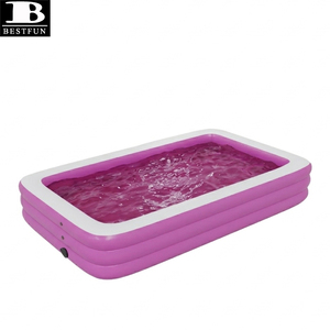 <span class=keywords><strong>Piscina</strong></span> Autoinflable con Bomba Eléctrica Inalámbrica Integrada, Bañera Familiar Inflable para Niños y Adultos, Fiesta al Aire Libre - Product Image 6