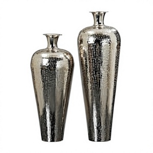 Modern Stainless Steel Floor Vase Tall Decorative Metal Flower Vase for Living Room Bedroom Entryway Office Wedding <b>Home</b> Decor - Product Image 3