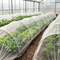 HDPE anti-insectennet, UV-bestendig, voor kasbescherming, geschikt voor groenteteelt, fruitteelt en boomgaarden