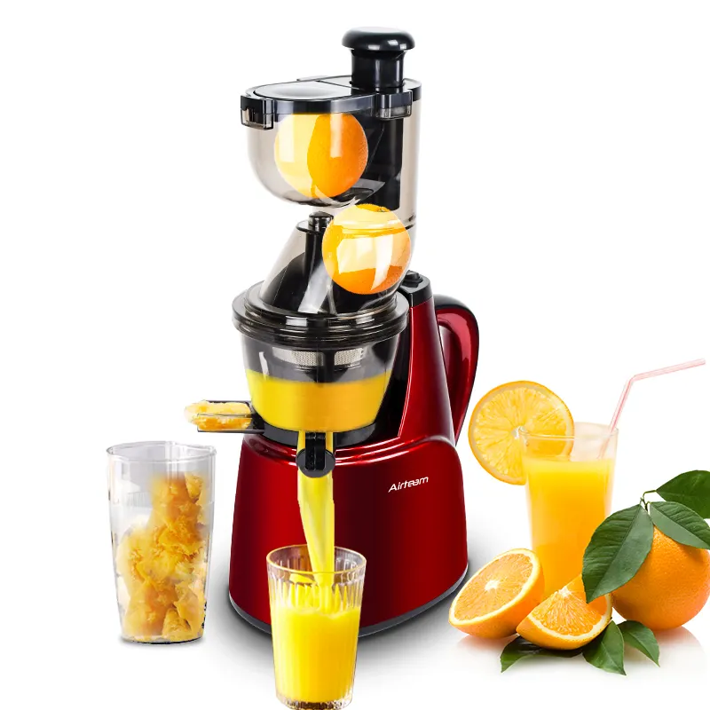 Extractor de fruta y zanahoria multifuncional, máquina exprimidora de fruta y verdura, máscara lenta completa, OEM ODM