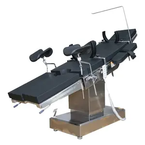 Stainless steel surgical operation bed 5-function general electric operating table with battery