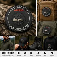 Étiquette en caoutchouc personnalisée avec logo 3D, patch de sécurité, patch en PVC imprimé à coudre pour chapeaux et vêtements