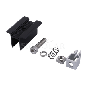 Factory Price Aluminum Solar <strong>Panel</strong> Mid Clamp and End Clamp for Flat Rooftop or Ground Solar PV <strong>Mounting</strong> <strong>Component</strong> System - Product Image 6