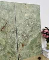 Carrelage mural effet mat doux vert Monet, couleur antique, 400x800mm, texture artistique pour décoration murale de fond et sol de salle de bain