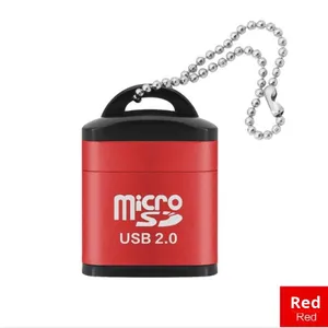 Mô Hình Tư Nhân Nhỏ Gọn <span class=keywords><strong>Mini</strong></span> USB Đầu Đọc Thẻ Nhôm Hợp Kim Tốc Độ Cao OTG TF Bộ Nhớ Đầu Đọc Thẻ Hỗ Trợ Thẻ SD - Product Image 6