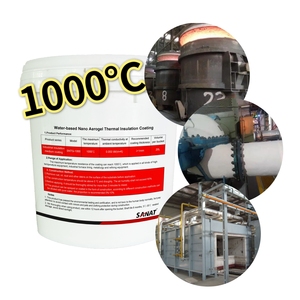 Pintura de Revestimiento de Aerogel SANAT SNTG-1000 en Pasta Gris, Sílice Inorgánica de Alta Eficiencia, Resistente al Fuego, Resistente al Agua, <span class=keywords><strong>Aislamiento</strong></span> Térmico - Product Image 1