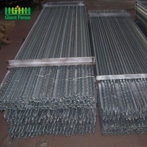 New Zealand <span class=keywords><strong>Black</strong></span> Painted Galvanized Farm Star Picket Y Shape Fence Post - Product Image 3