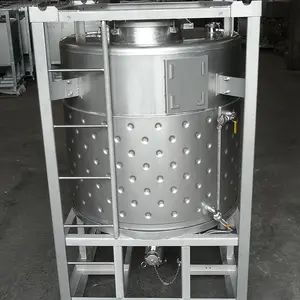 New Arrival Powder Stainless Steel Cylindrical Storage Tanks Insulated Liquid Stainless Steel Tank