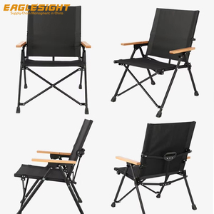 كرسي حديقة معدني حديث من شركة تصنيع المعدات الأصلية سريع للطي من الكربون وصيد الأسماك والتخييم - Product Image 2