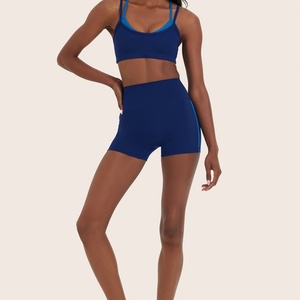 บราโยคะไซส์ใหญ่สำหรับผู้หญิงรุ่นใหม่ น้ำหนักเบา ไร้ตะเข็บ ชุดชั้นในกีฬา สายบ่ากว้าง กันกระแทก ชุดออกกำลังกาย เอวยางยืด - Product Image 4