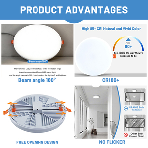 <span class=keywords><strong>Panneau</strong></span> <span class=keywords><strong>lumineux</strong></span> Led sans cadre, taille ouverte, personnalisé, offre spéciale, - Product Image 3