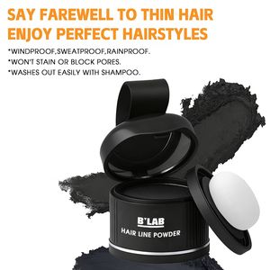 Corrector de Raíces para Cabello Fino, Polvo para Retoque de Raíces, Resistente al Agua, Relleno Instantáneo, Polvo para la Línea del Cabello, Marca Privada OEM Personalizada - Product Image 2
