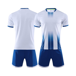 Kinder-Fußballtrikots für Jungen und Mädchen Sommer-Trainings-Teamuniform-Sets 100% Polyester Antibakterielle Sportbekleidung - Product Image 1