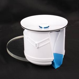 Cartouche d'<span class=keywords><strong>urinoir</strong></span> hybride sans eau WES-150 anti-odeur, économie d'eau, 7000 utilisations, insert avec clé d'installation, gants jetables - Product Image 3