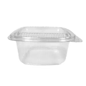 8-oz. Square Clear Deli Containers with Lids, Stackable, Tamper-Proof  BPA-Free Food Storage Containers, Recyclable Space Saver Airtight  Container for Kitchen Storage, Meal Prep, Take Out