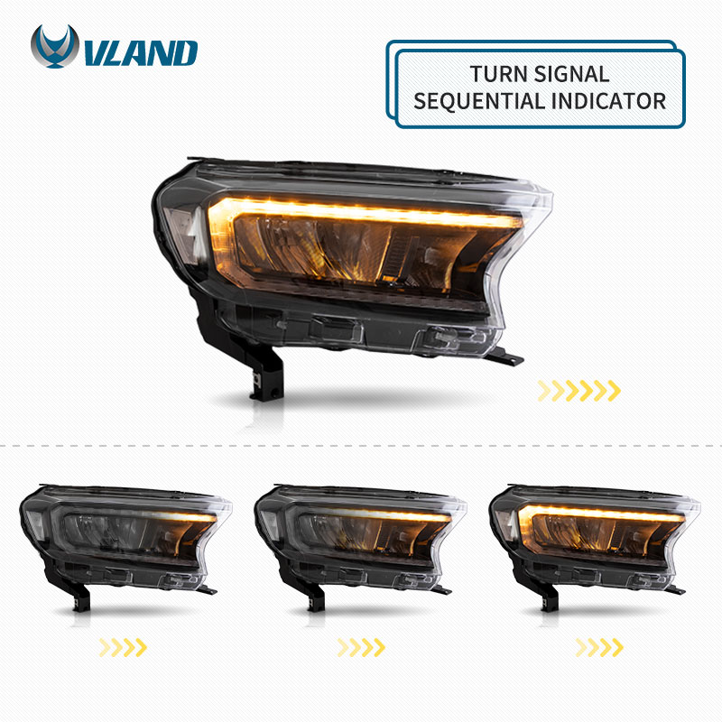 headlights ford ranger 2000