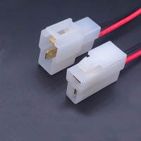 Connecteur de phare de moto XIPU 6,3 mm, prise de câblage, faisceau de câbles PA, mâle et femelle, longueur personnalisée, couleur et modèle du câble