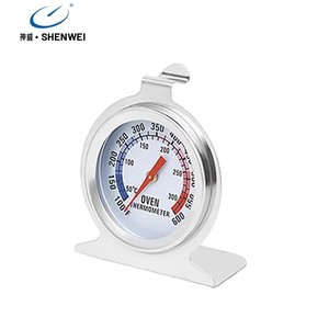 Termômetro de Forno em Aço Inoxidável à Prova d'Água OEM com Mostrador e Gancho para Uso em Forno e Churrasco, Faixa de 150-600F - Product Image 4