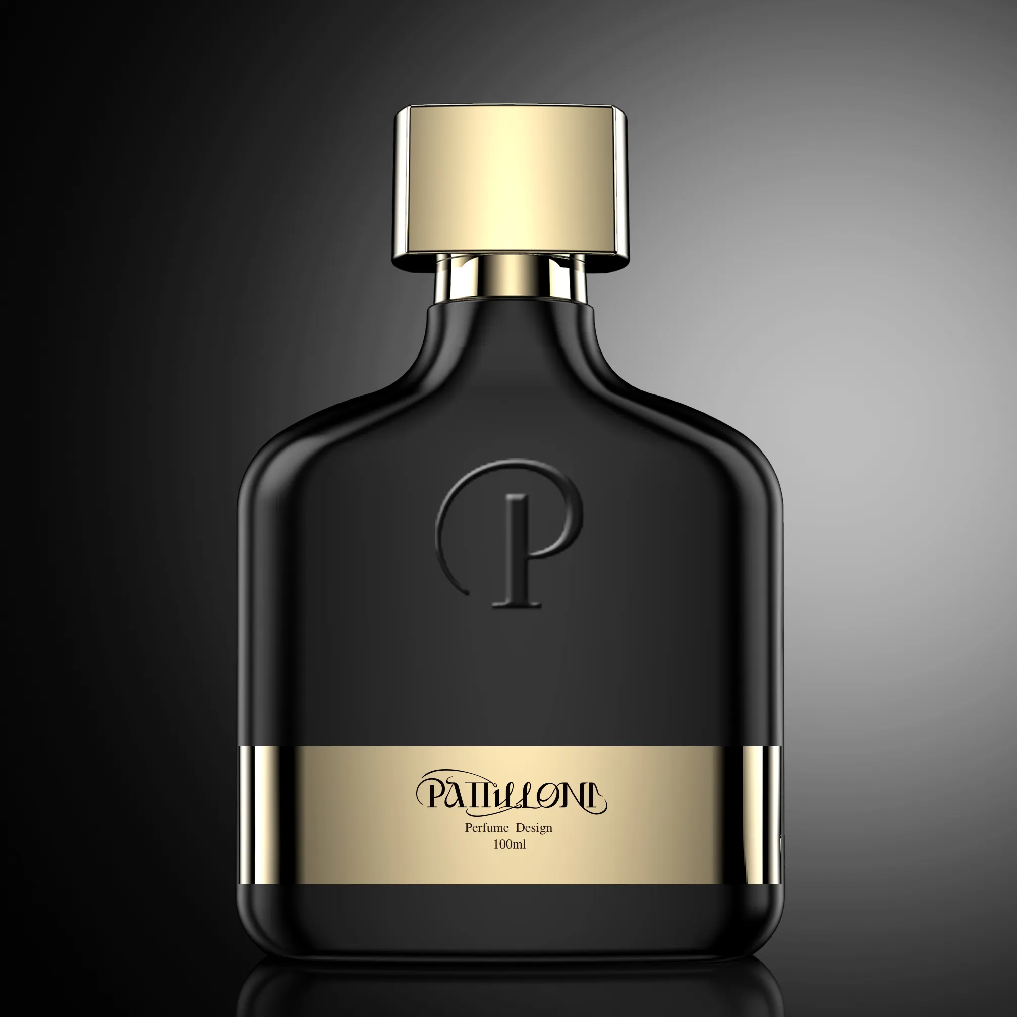 Hochwertige Parfüm flasche Luxus glas mit Verschluss Design 100ml Arabian Parfüm flasche