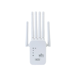 <span class=keywords><strong>Amplificador</strong></span> de Señal <span class=keywords><strong>WiFi</strong></span> de Doble Banda de 300 Mbps, 2.4 GHz y 5 GHz, con 6 Antenas, <span class=keywords><strong>para</strong></span> Red Inalámbrica Doméstica, Más Vendido - Product Image 1